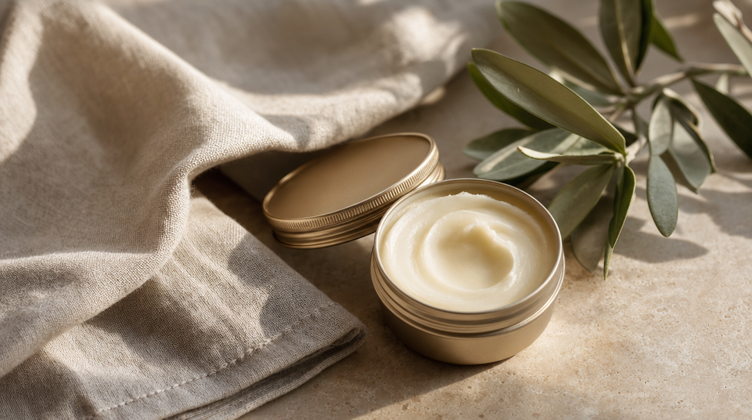 Ivory tallow balm tin still life — top questions about tallow for skin