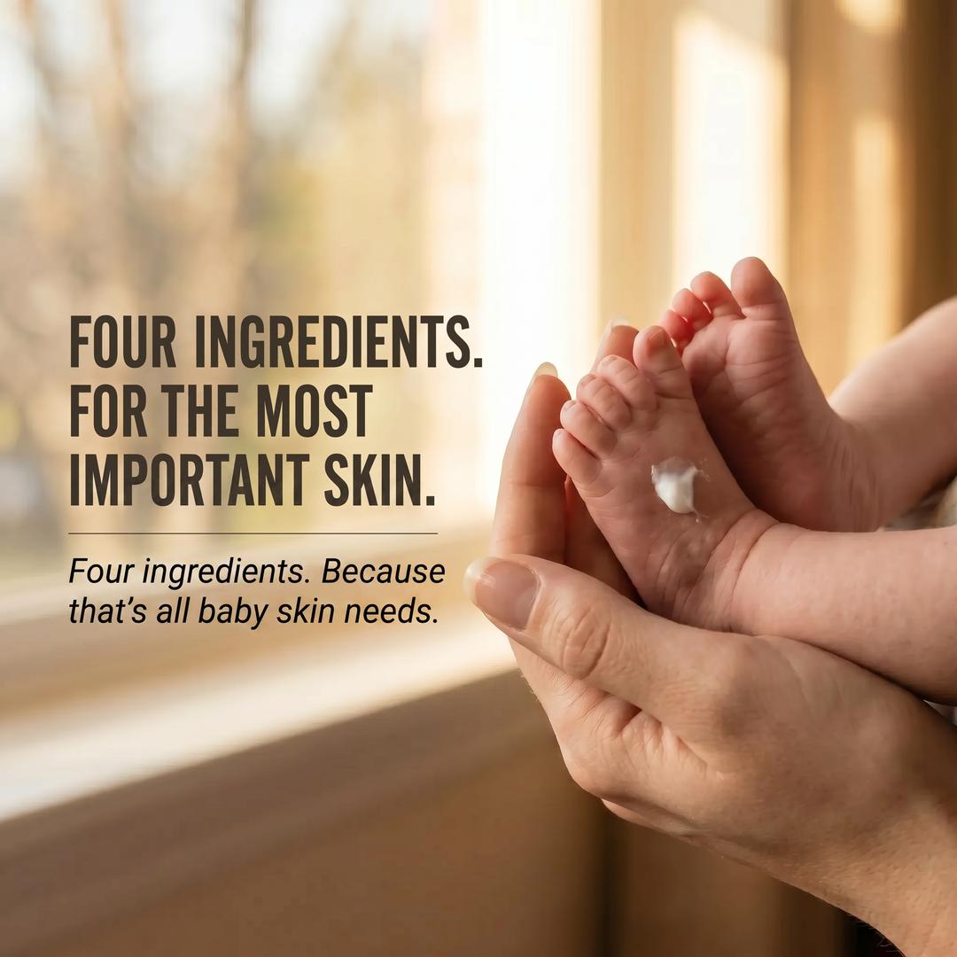 Tau Tau Baby Whip — newborn feet cradled in a parent's hands